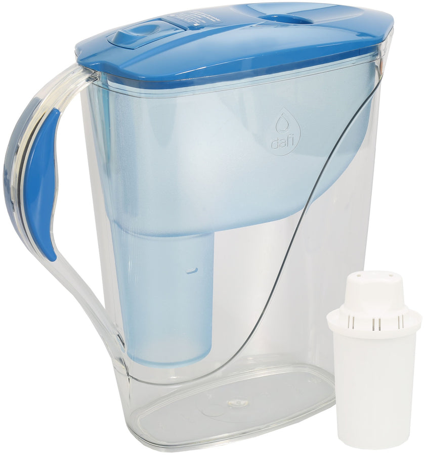Water Filter Jug Dafi Luna Classic 3.3L with Free Filter Cartridge - Blue - Prestige Cartridge