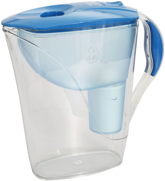 Water Filter Jug Dafi Luna Classic 3.3L with Free Filter Cartridge - Blue - Prestige Cartridge