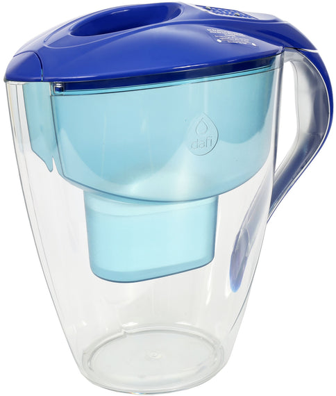 Water Filter Jug Dafi Omega Unimax 4.0L with Free Filter Cartridge - Blue - Prestige Cartridge