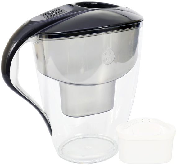 Water Filter Jug Dafi Omega Unimax 4.0L with Free Filter Cartridge - Graphite - Prestige Cartridge