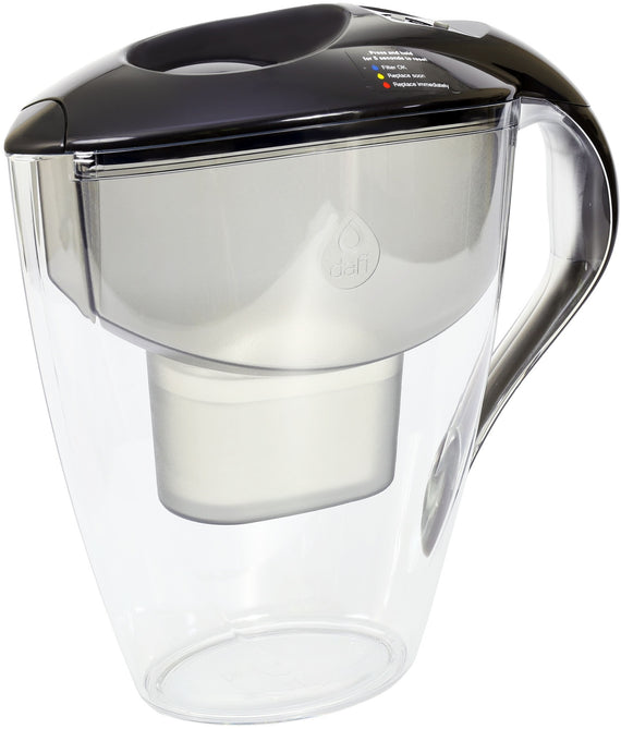 Water Filter Jug Dafi Omega Unimax 4.0L LED with Free Filter Cartridge - Graphite - Prestige Cartridge