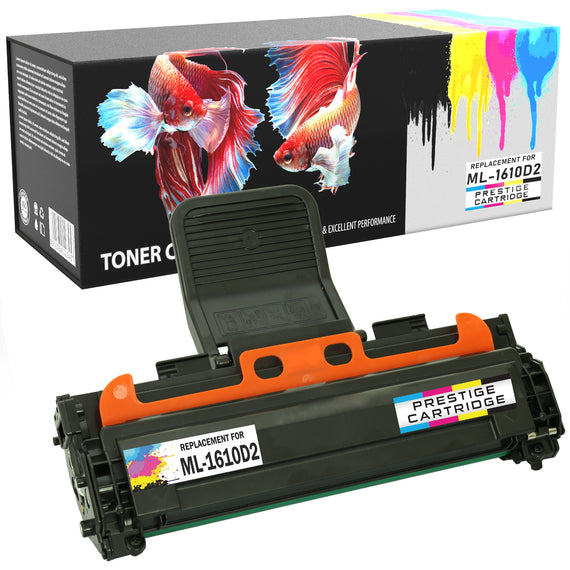 Prestige Cartridge™ Compatible ML1610 Laser Toner Cartridges for Samsung ML-1610, ML-1610P, ML-1615, ML-1650, ML-2010, ML-2010P, ML-2010R, ML-2015, ML-2510, ML-2570, ML-2571, ML-2571N, SCX-4321, SCX-4321F, SCX-4521, SCX-4521F - Prestige Cartridge