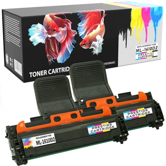 Prestige Cartridge™ Compatible ML1610 Laser Toner Cartridges for Samsung ML-1610, ML-1610P, ML-1615, ML-1650, ML-2010, ML-2010P, ML-2010R, ML-2015, ML-2510, ML-2570, ML-2571, ML-2571N, SCX-4321, SCX-4321F, SCX-4521, SCX-4521F - Prestige Cartridge