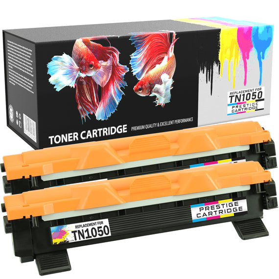 Prestige Cartridge™ Compatible TN1050 Laser Toner Cartridges for Brother DCP-1510, DCP-1512, HL-1110, HL-1112, MFC-1810 - Prestige Cartridge