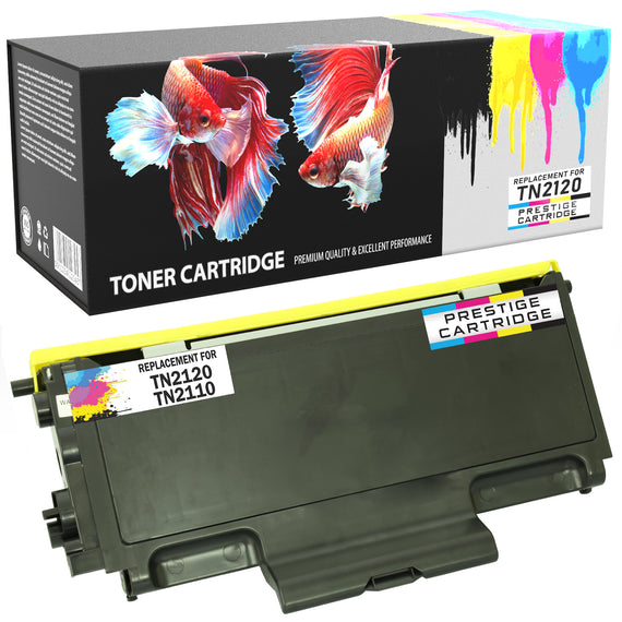 Prestige Cartridge™ Compatible TN2110 Laser Toner Cartridges for Brother DCP-7030, DCP-7040, DCP-7045N, HL-2140, HL-2150, HL-2150N, HL-2170, HL-2170W, MFC-7320, MFC-7340, MFC-7345DN, MFC-7440N, MFC-7840W - Prestige Cartridge