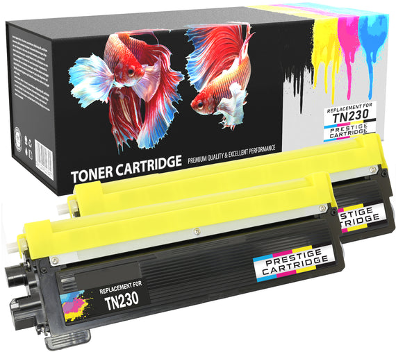 Prestige Cartridge™ Compatible Brother TN230 Laser Toner Cartridges for Brother Printers DCP-9010CN, HL-3040CN, HL-3045CN, HL-3070CN, HL-3070CW, HL-3075CW, MFC-9120CN, MFC-9125CN, MFC-9320CW, MFC-9325CW - Prestige Cartridge