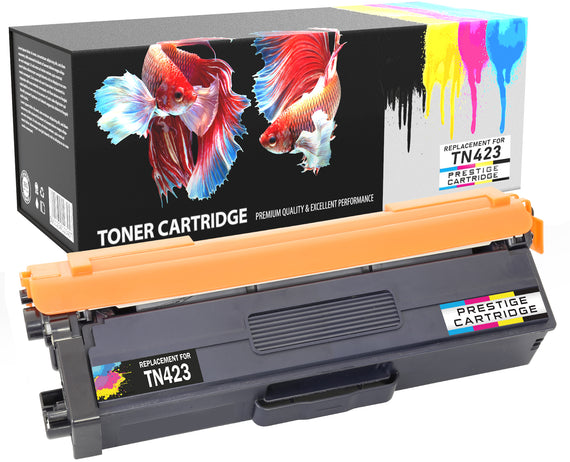 Prestige Cartridge™ Compatible TN-423 Laser Toner Cartridges for Brother HL-L8260CDW, HL-L8360CDW, DCP-L8410CDN, DCP-L8410CDW, MFC-L8690CDW, MFC-L8900CDW - Prestige Cartridge