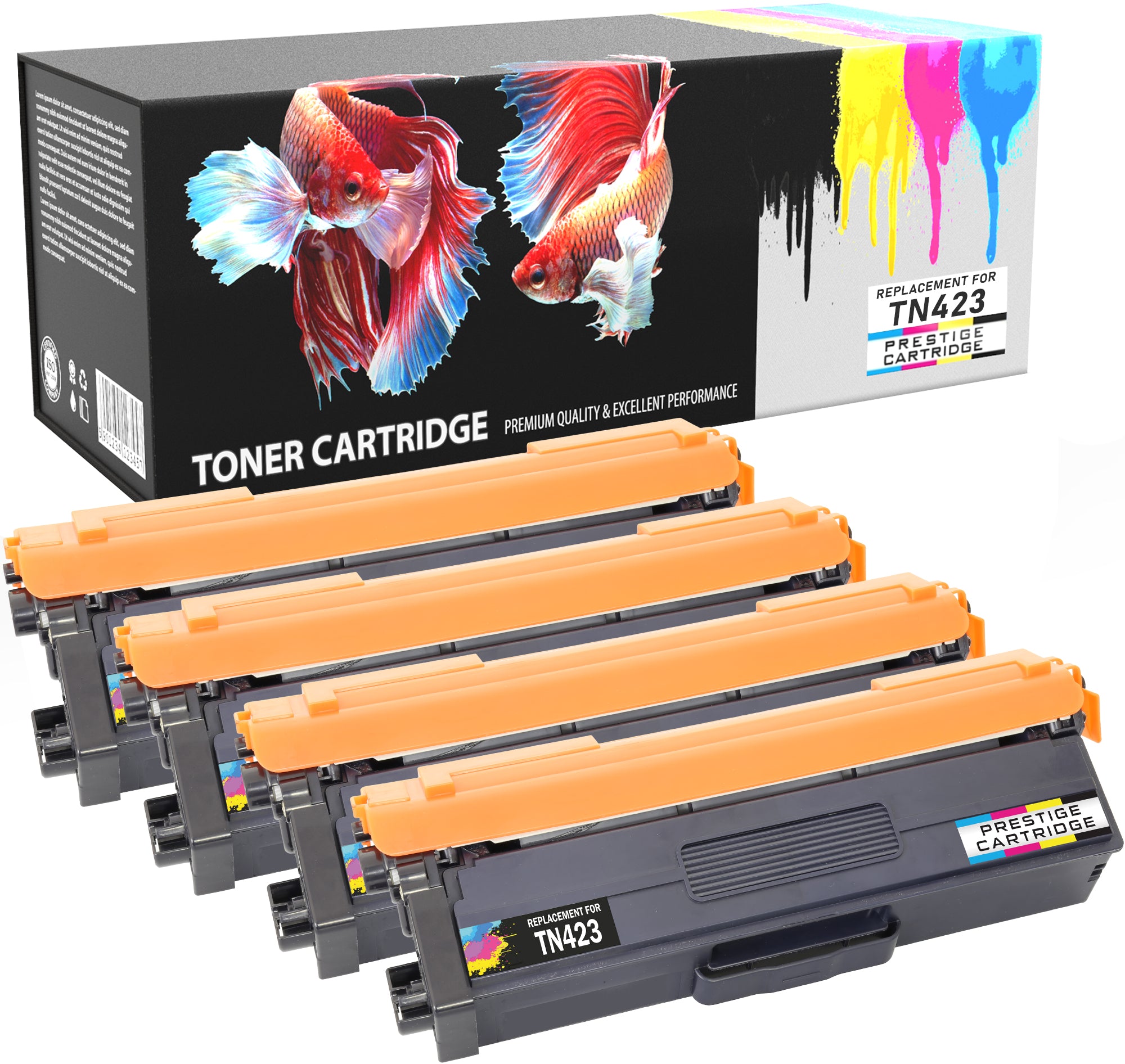 Yellow Non-OEM Toner Cartridge For Brother TN423 HL-L8360CDW MFC