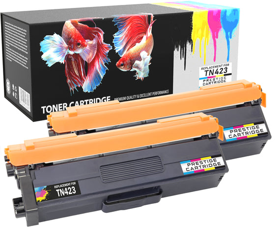 Prestige Cartridge™ Compatible TN-423 Laser Toner Cartridges for Brother HL-L8260CDW, HL-L8360CDW, DCP-L8410CDN, DCP-L8410CDW, MFC-L8690CDW, MFC-L8900CDW - Prestige Cartridge